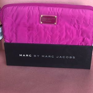Marc Jacobs pink laptop case